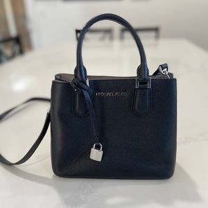 Michael Kors Mini Mercer Leather Crossbody